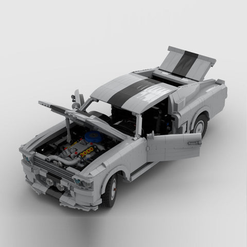 MOC - 121991 Ford Mustang Shelby GT - 500 1967 Eleanor - LesDiy - 