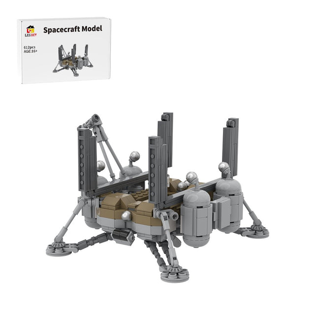 MOC - 122248 LOK Luna 17 (Ye - 8 series) (Soviet Moon Rover Lander) - LesDiy - 