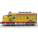 MOC - 122319 Union Pacific Locomotive Train Model - LesDiy - Locomotive