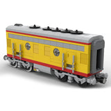 MOC - 122547 Union Pacific Locomotive Train B unit Model - LesDiy