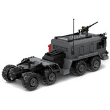 MOC - 122611 Military Truck Model Building blocks - LesDiy - 