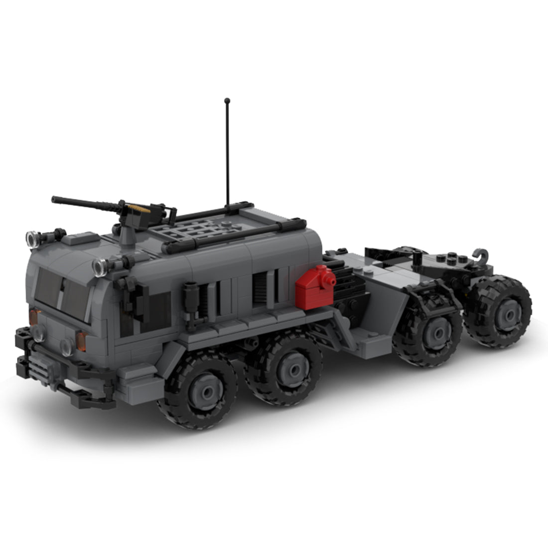 MOC - 122611 Military Truck Model Building blocks - LesDiy - 