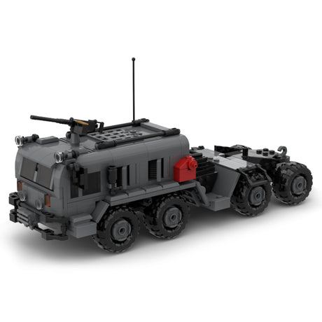 MOC - 122611 Military Truck Model Building blocks - LesDiy - 