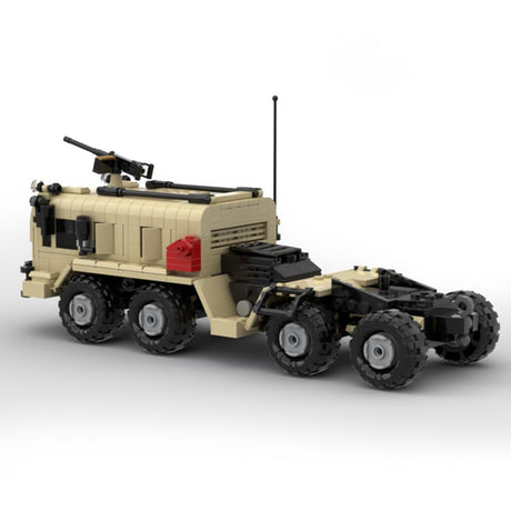 MOC - 122611 Military Truck Model Building blocks - LesDiy - 