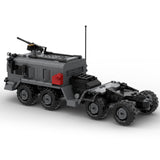 MOC - 122611 Military Truck Model Building blocks - LesDiy - 