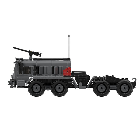 MOC - 122611 Military Truck Model Building blocks - LesDiy - 