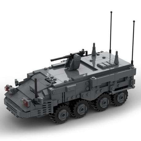 MOC - 122612 Military Armoured Vehicle Model - LesDiy - 