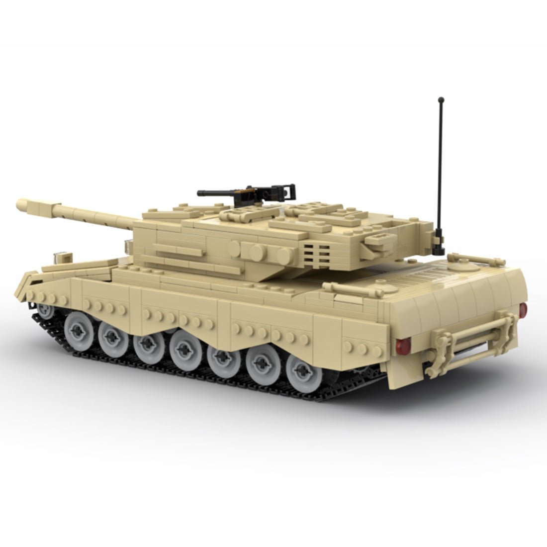MOC - 122613 Main Battle Tank Building blocks - LesDiy - 