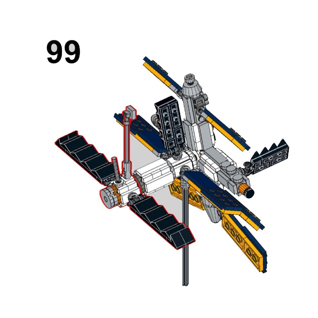 MOC-122803 MIR (Soviet Space Station) | LesDiy