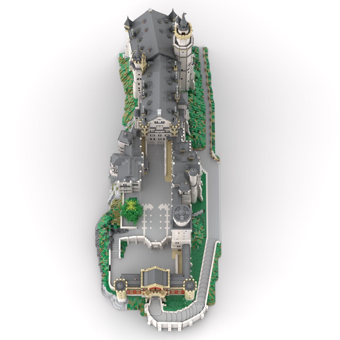 MOC-123380 Germany Neuschwanstein Castle Model | LesDiy