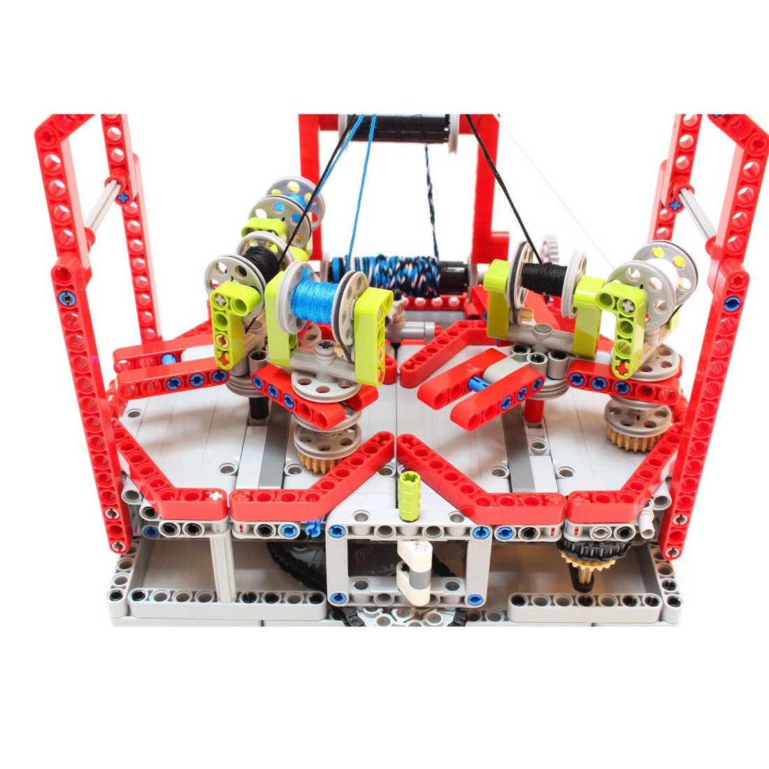 MOC-124035 5-Reel Braiding Machine 2022 Building Blocks-LesDiy-MOC-