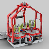 MOC-124035 5-Reel Braiding Machine 2022 Building Blocks-LesDiy-MOC-