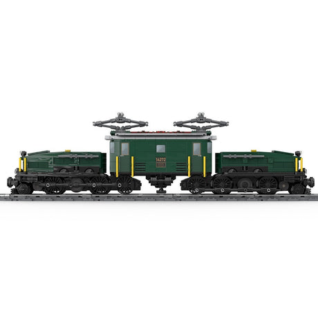 MOC - 124952 Swiss Locomotive Crocodile - Green - LesDiy - Locomotive