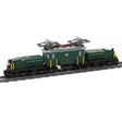 MOC - 124952 Swiss Locomotive Crocodile - Green - LesDiy