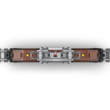 MOC - 125085 Swiss Locomotive Crocodile - Brown Building Blocks - LesDiy - Locomotive