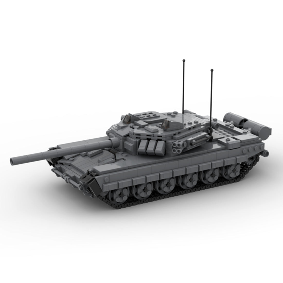 MOC - 125128 1/35 T - 90 Main Battle Tank Model - LesDiy - 