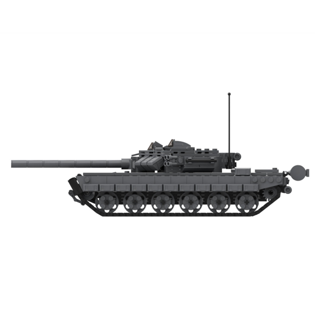 MOC - 125128 1/35 T - 90 Main Battle Tank Model - LesDiy - 