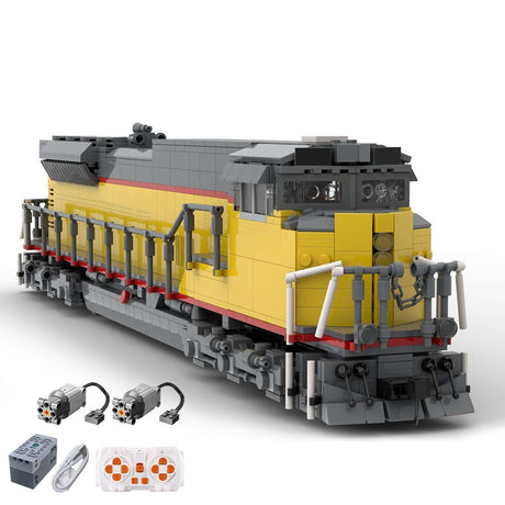 MOC - 125311 EMD SD90MAC - H2 Union Pacific Train Model - LesDiy - Locomotive