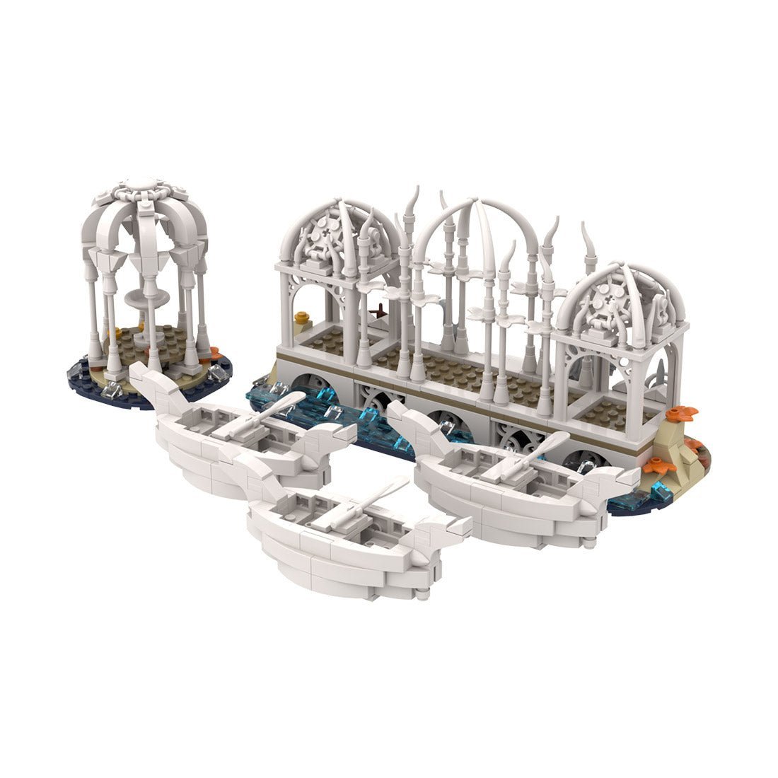 MOC - 125500 Magic Tree House - UCS Lothlorien - LesDiy - 