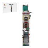 MOC-125588 Modular Noodle Shop Building Blocks-LesDiy-MOC-