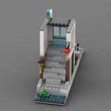 MOC-125588 Modular Noodle Shop Building Blocks-LesDiy-MOC-