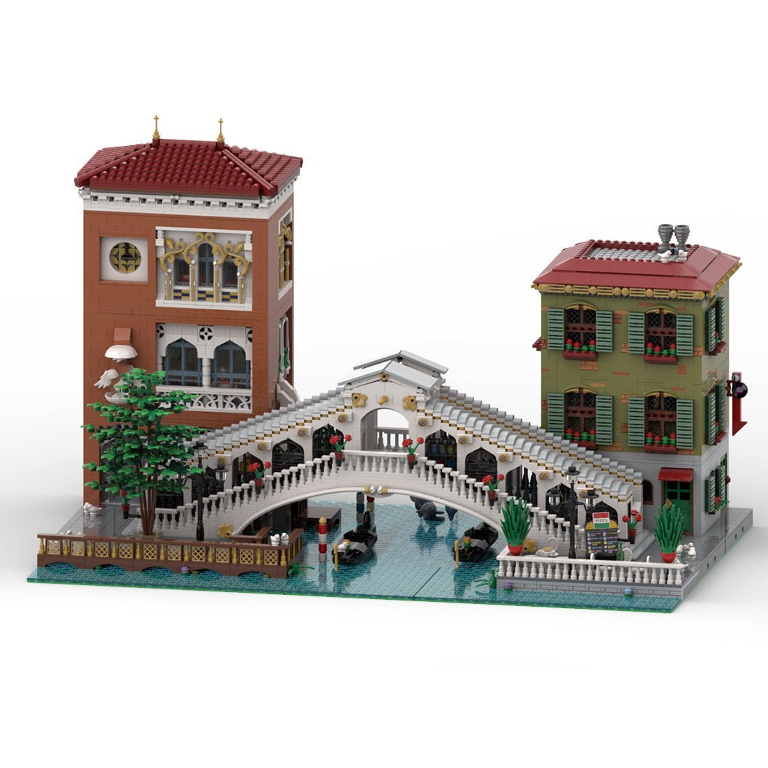 MOC - 125784 Canal Grande Venice Model - LesDiy - 