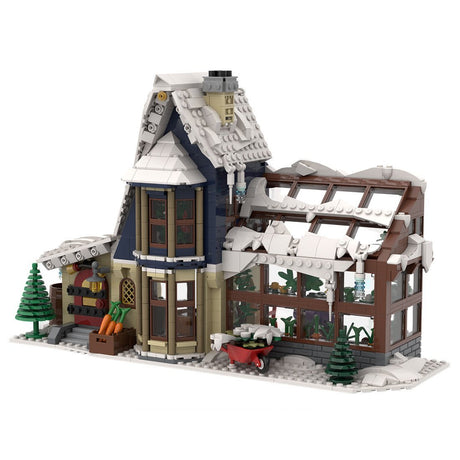 MOC - 126301 Winter Village Greenhouse - LesDiy - 