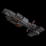 MOC - 126952 Lantean Aurora - class Sci - fi Battleship - LesDiy - 