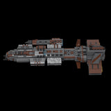 MOC - 126952 Lantean Aurora - class Sci - fi Battleship - LesDiy - 