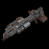 MOC - 126952 Lantean Aurora - class Sci - fi Battleship - LesDiy - 