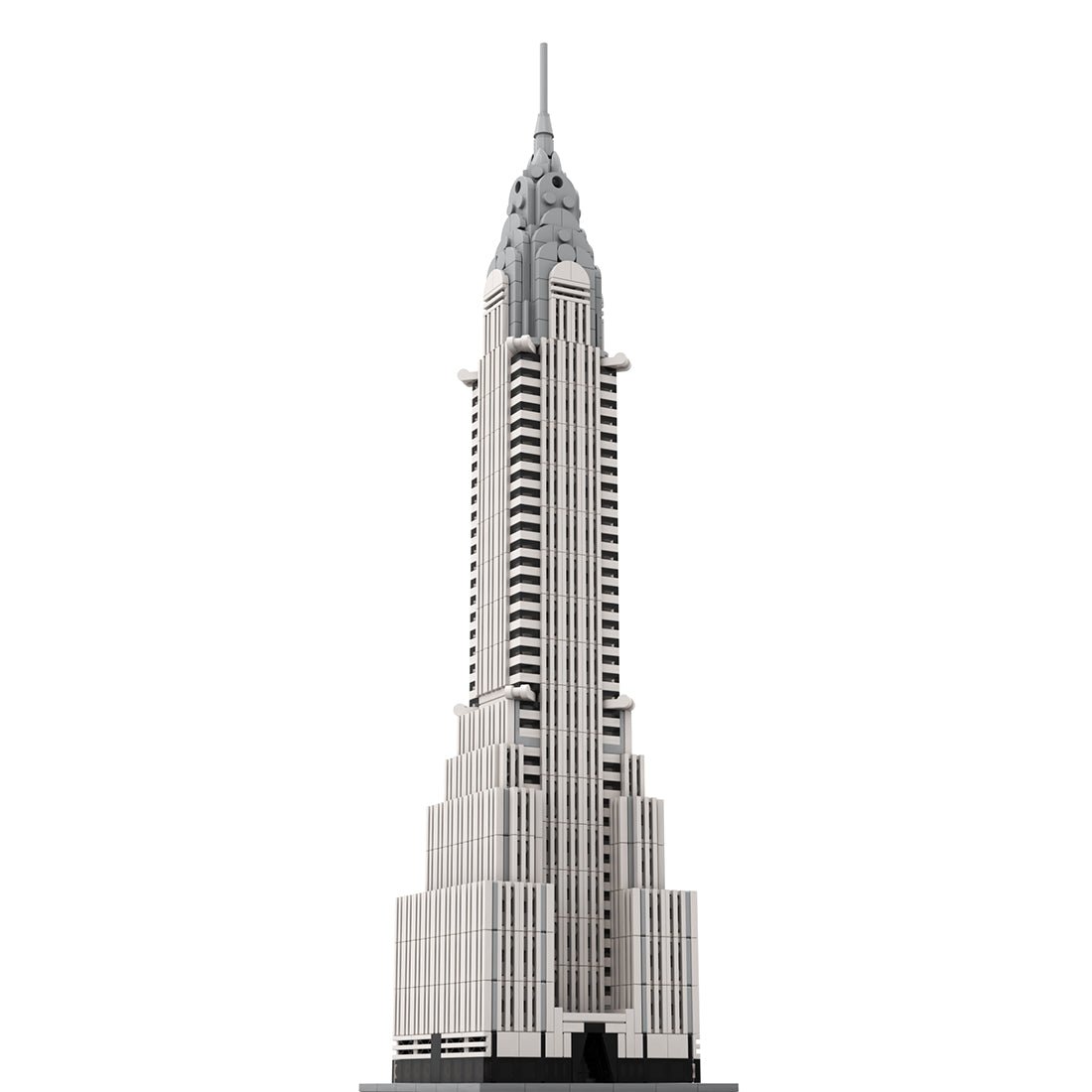 MOC - 127022 Chrysler Building 1:800 Scale - LesDiy - 