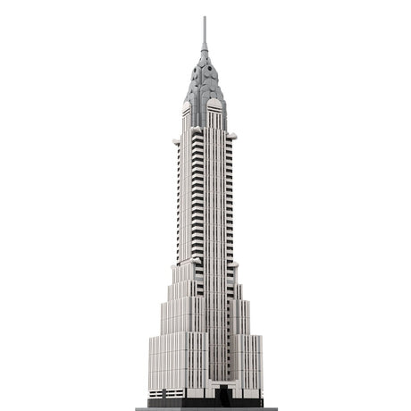 MOC - 127022 Chrysler Building 1:800 Scale - LesDiy - 
