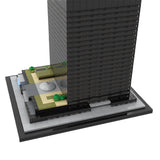 MOC - 127024 Willis Tower (Sears Tower) 1:800 Scale - LesDiy - 