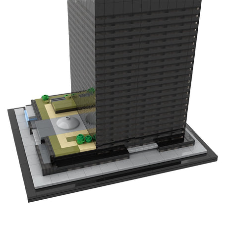 MOC - 127024 Willis Tower (Sears Tower) 1:800 Scale - LesDiy - 