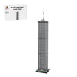 MOC - 127129 World Trade Center North Tower - 1/800 Scale Building Blocks - LesDiy - Building Blocks - 