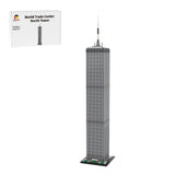 MOC - 127129 World Trade Center North Tower - 1/800 Scale Building Blocks - LesDiy - Building Blocks - 