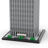 MOC - 127129 World Trade Center North Tower - 1/800 Scale Building Blocks - LesDiy - Building Blocks - 