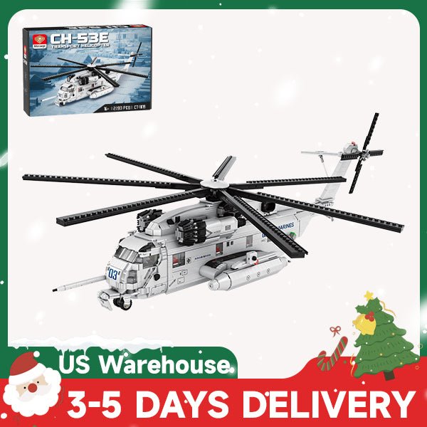 MOC-127265 Sikorsky CH-53E Super Stallion (US Warehouse) | LesDiy