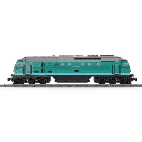 MOC-127413 BR 234 304-4 1:43 Scale Heavy Diesel Locomotive Building Blocks-LesDiy-MOC-