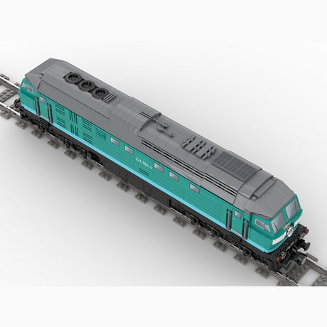 MOC-127413 BR 234 304-4 1:43 Scale Heavy Diesel Locomotive Building Blocks-LesDiy-MOC-