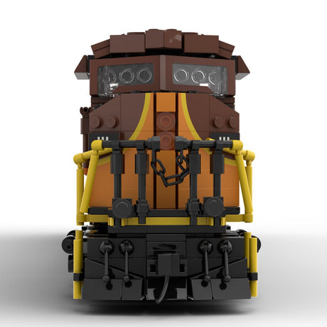 MOC - 127575 EMD SD90/43MAC Iowa Pacific Holdings Train Model - LesDiy - Locomotive