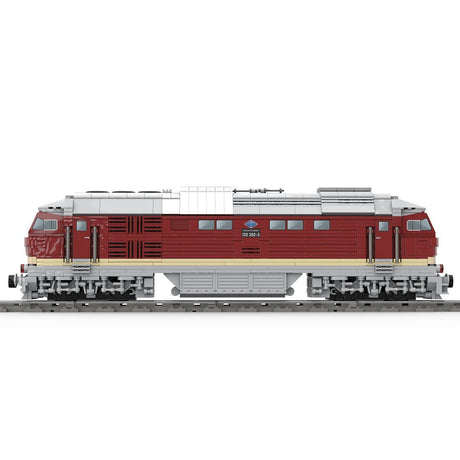 MOC - 127747 Electric Diesel Locomotive BR132 - LesDiy - Locomotive