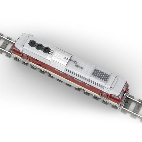 MOC - 127747 Electric Diesel Locomotive BR132 - LesDiy - Locomotive