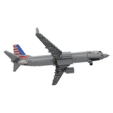 MOC - 127873 1/80 Boeing 737 Large Jetliner - American - LesDiy - 