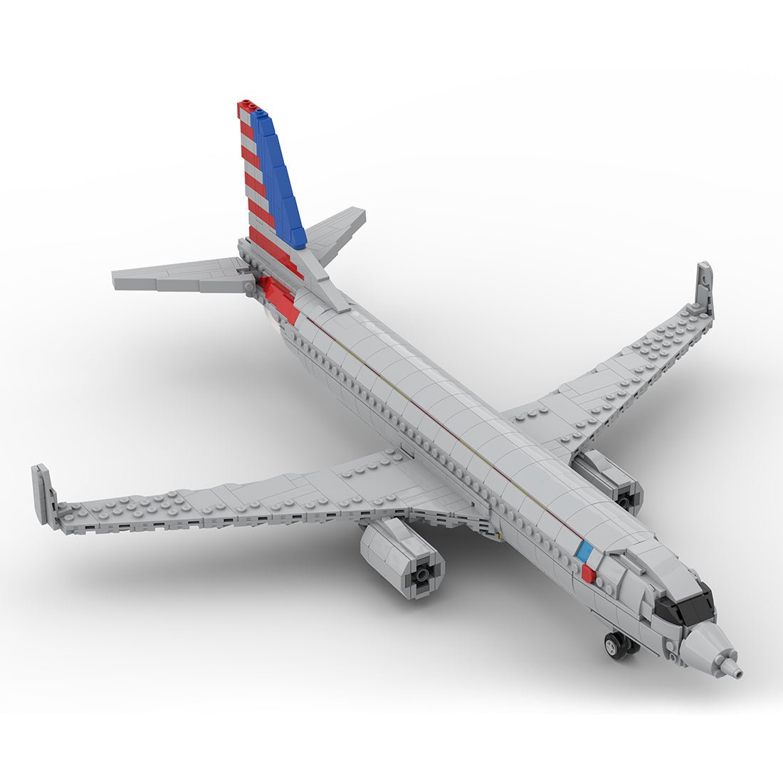 MOC - 127873 1/80 Boeing 737 Large Jetliner - American - LesDiy - 