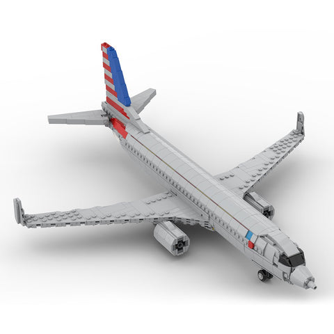 MOC - 127873 1/80 Boeing 737 Large Jetliner - American - LesDiy - 