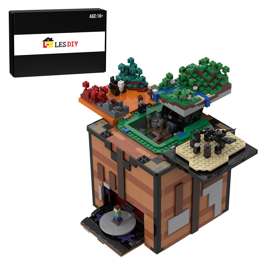 MOC - 127956 Minecraft Toolbox - LesDiy