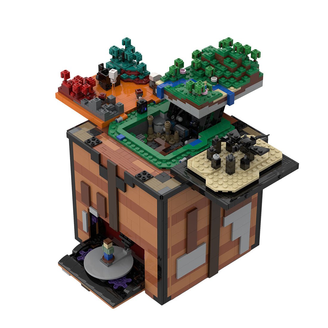 MOC - 127956 Minecraft Toolbox - LesDiy