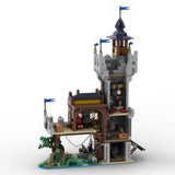 MOC - 128084 Medieval River Outpost Model Building Blocks - LesDiy - 