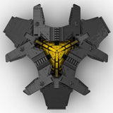 MOC - 128542 Goa'uld Ha'tak Sci - fi Battleship - LesDiy - 